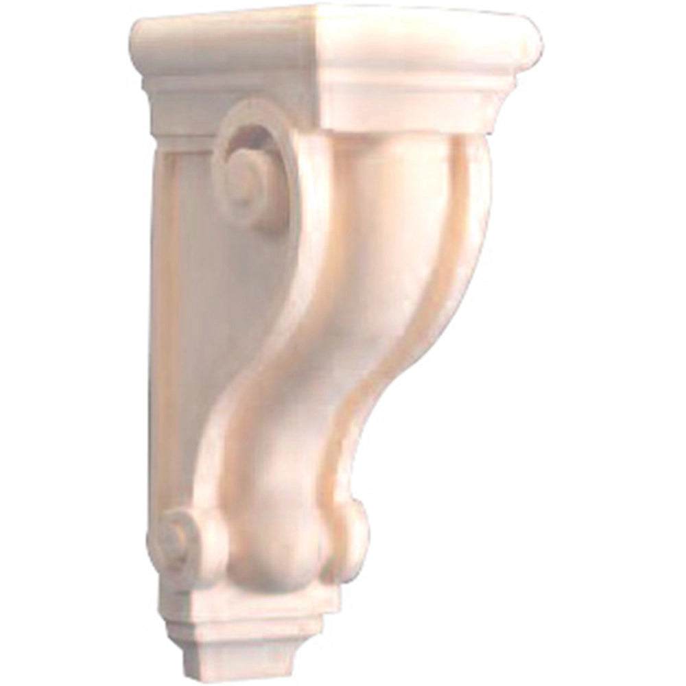 Rubberwood Hand Carved Plain Corbel (2018)
