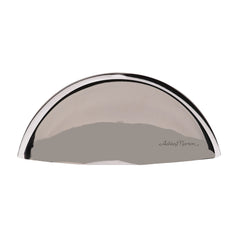 3-1/4''  Rear Mounted Modern Cabinet Bin Pull, Satin Brass