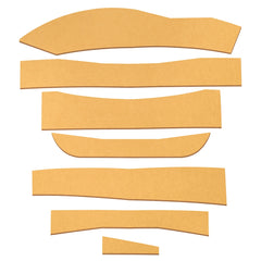 Rockler Modern Adirondack Chair Plan with Cardboard Templates