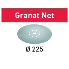 80-Grit 9'' Festool Granat NET D225 Abrasive Discs, 25-Pack (203312)