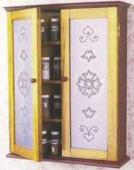 Pierced-Tin Spice Cabinet Downloadable Plan