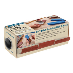 Rockler 2-3/4''W Pressure-Sensitive Adhesive Sanding Roll 3-Pack, 150-Grit, 240-Grit and 320-Grit