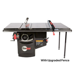 SawStop Industrial 7.5HP, 3ph, 480v Cabinet Saw with 36 Industrial T-Glide Advance Rip Fence, Rails & Extension Table