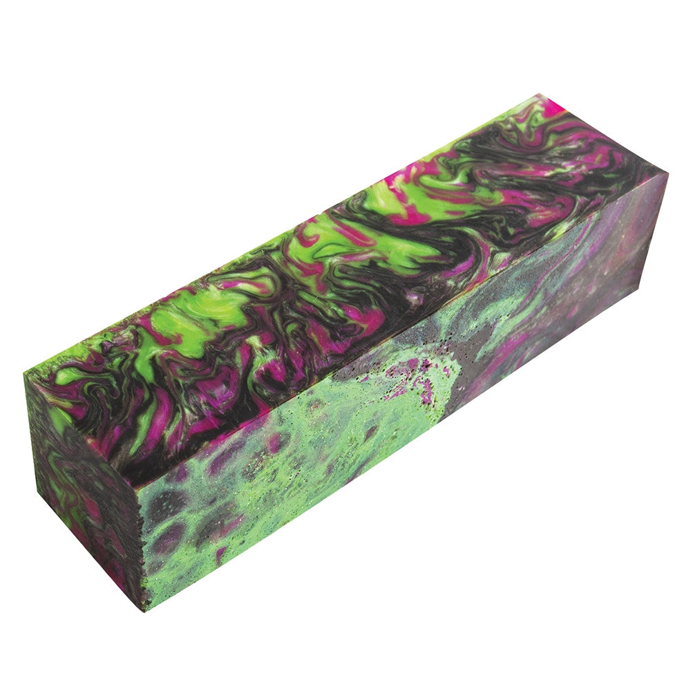 Inlace Acrylester 1-1/2'' x 1-1/2'' x 6'' Turning Blank, #131 Witch's Brew
