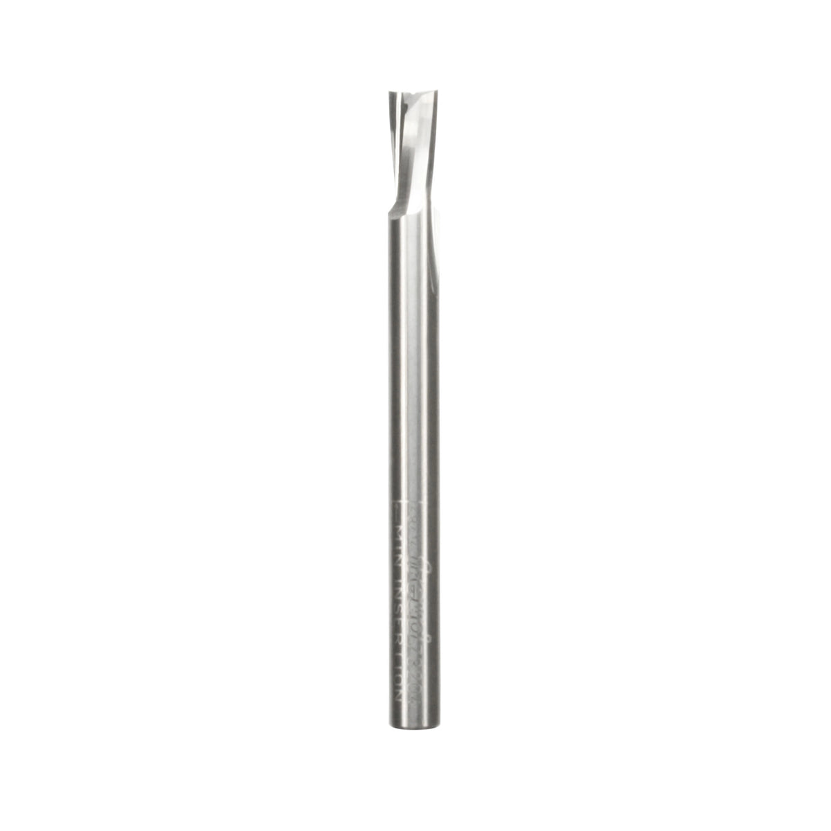 Freud 73-204 3/8" CL Premier Solid Carbide Double Flute O-Flute Up Spiral 1/4" Shank
