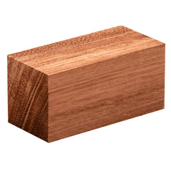 Bubinga Bottle Stopper Turning Blank, 1-1/2'' x 1-1/2'' x 3''