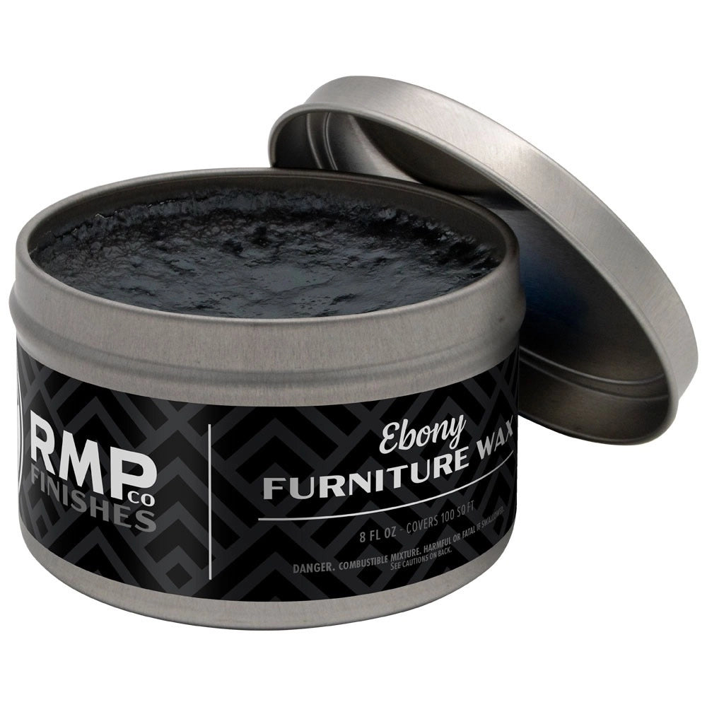 RMP Finishes Furniture Wax, Ebony, 4 oz.