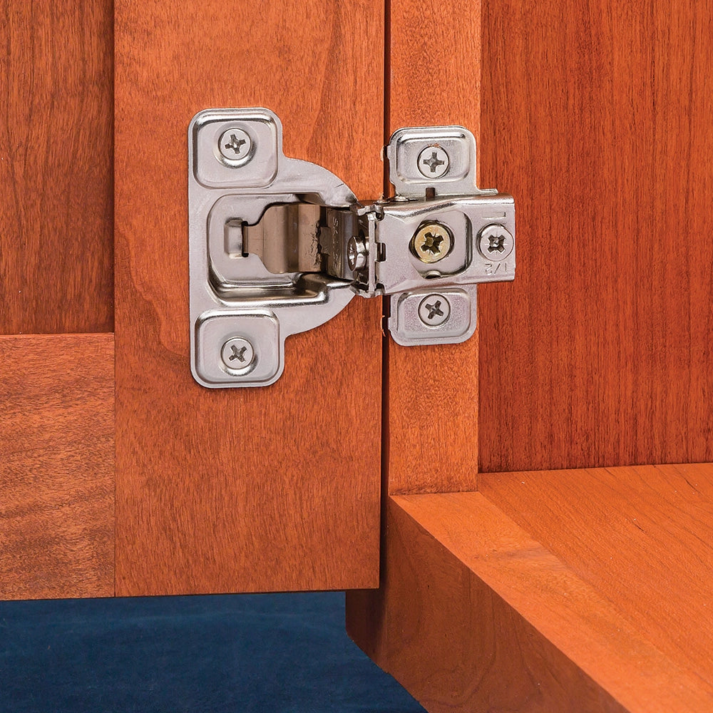 Salice® Excen-Three Hinges, 106 Degree Opening, 1/2" Overlay