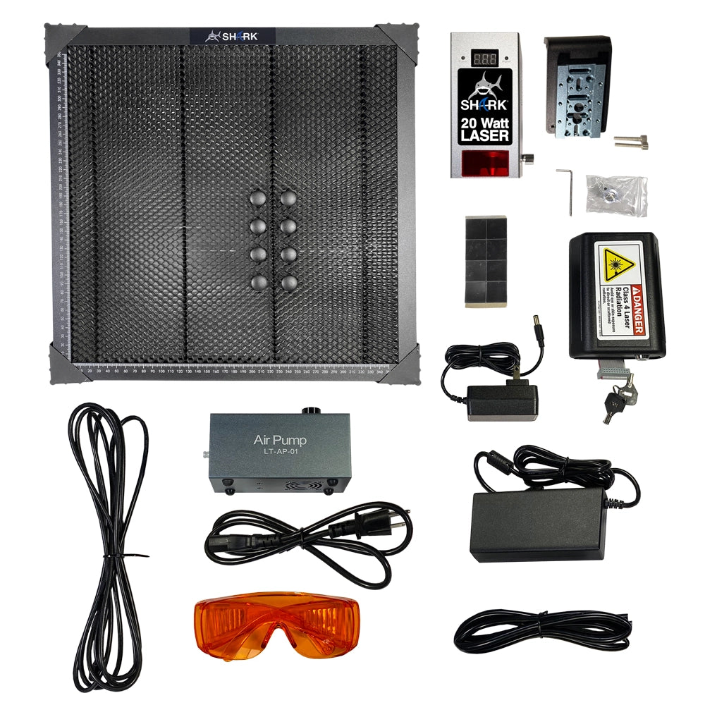 Next Wave CNC Shark 20-Watt Laser Kit II