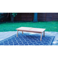 Rockler Modern Patio Coffee Table Plan with Cardboard Templates