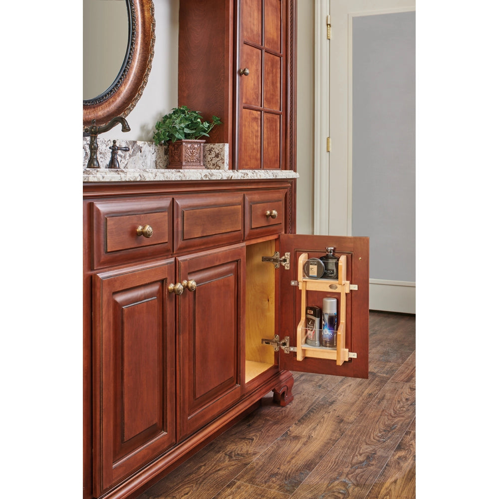 Door Storage Organizational Rack Bathroom/Vanity - 12 in.