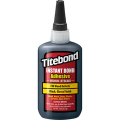 Titebond Instant Bond Adhesive CA Glue - Medium Viscosity, Jet Black