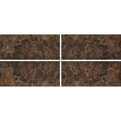 Walnut Burl Sequenced Matched 4-Way Veneer Pack