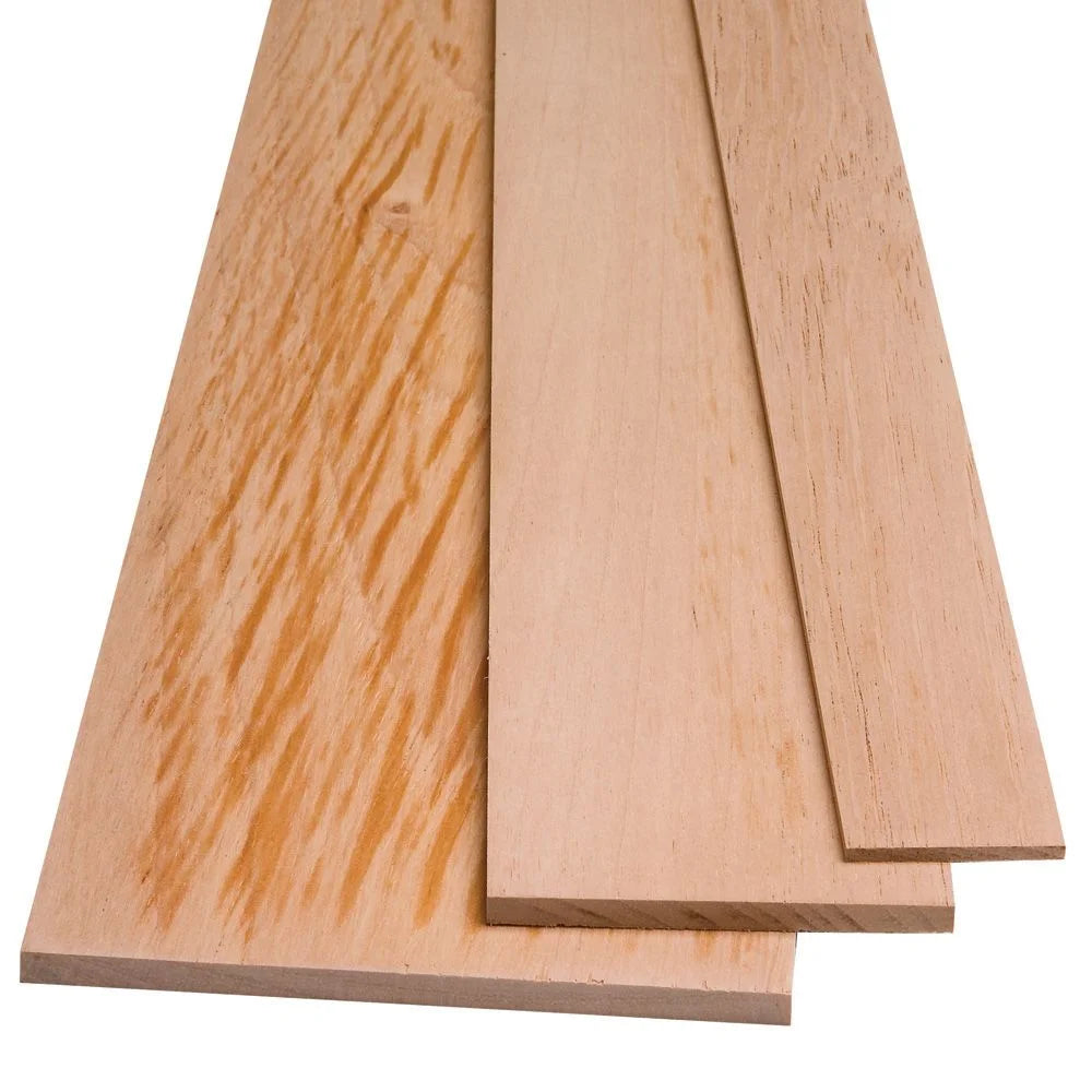 Spanish Cedar by the Piece, 1/2'' x 3'' x 24''