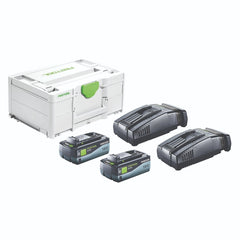 Festool Energy Set SYS 18V 2x8,0/2xSCA16 US (577328)