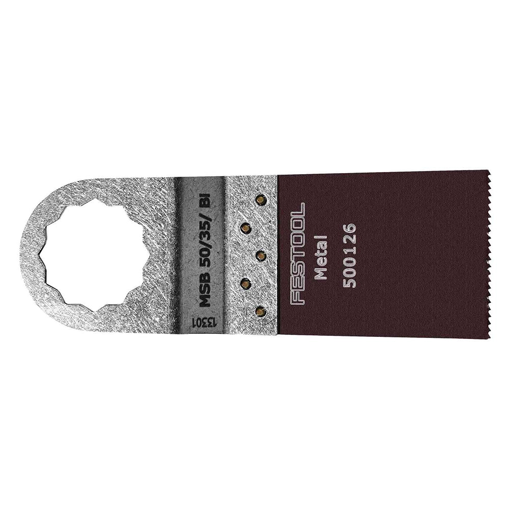 Festool Metal Saw Blade for OS 400 Multi-Tool, 1-3/8''W x 2''L, 5-Pack (500140)