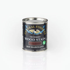General Finishes Water Based Wood Stain, Red Mahogany, Pint