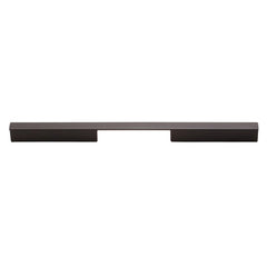 13-3/8''  Bridge Cabinet Pull, Satin Black