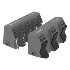 Work IQ Pipe-Fit Vise Jaw Sleeves, Pair