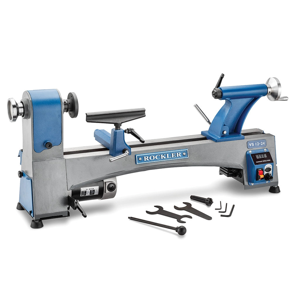 Rockler VS 12-24 Variable Speed Midi Lathe