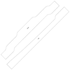 Rockler Compact Dining Table Plan with Cardboard Templates