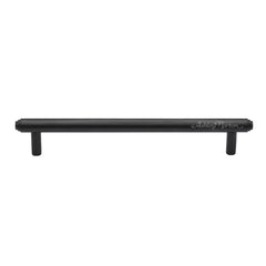 7-1/4''  Geneva Cabinet Pull, Flat Black