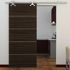 Rolling Barn Door Hardware Kit, Stainless Steel, Tristar