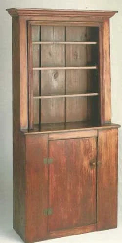 Slant-Back Cupboard Downloadable Plan