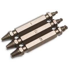 3-Piece Damaged Screw Extractor Set