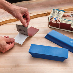 Rockler 2-3/4''W Pressure-Sensitive Adhesive Sanding Roll 3-Pack, 150-Grit, 240-Grit and 320-Grit