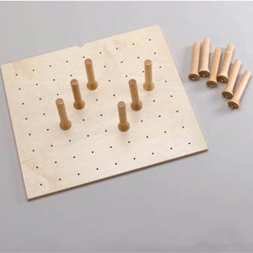 24-1/4" Wide Drawer Peg System with 9 pegs, Natural, Wood - Maple (4DPS-2421)