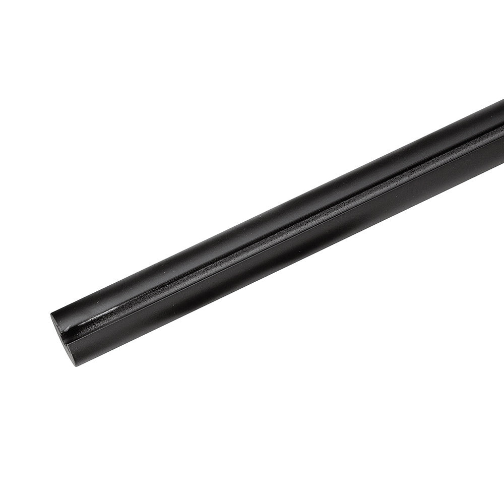 4' Rolling Barn Door Track, Black