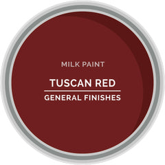 General Finishes Tuscan Red Milk Paint, Pint