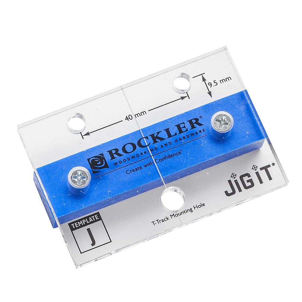 JIG IT® Hinge Plate Template J