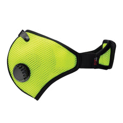 Large M2 Mesh Face Mask, Safety Green