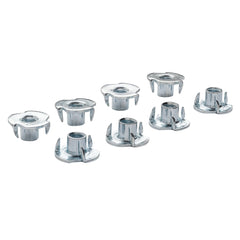 1/4"-20 3-Prong T-Nuts, 8-Pack
