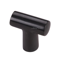 1-3/8''  T Finger Pull for Cabinets, Polished Nickel