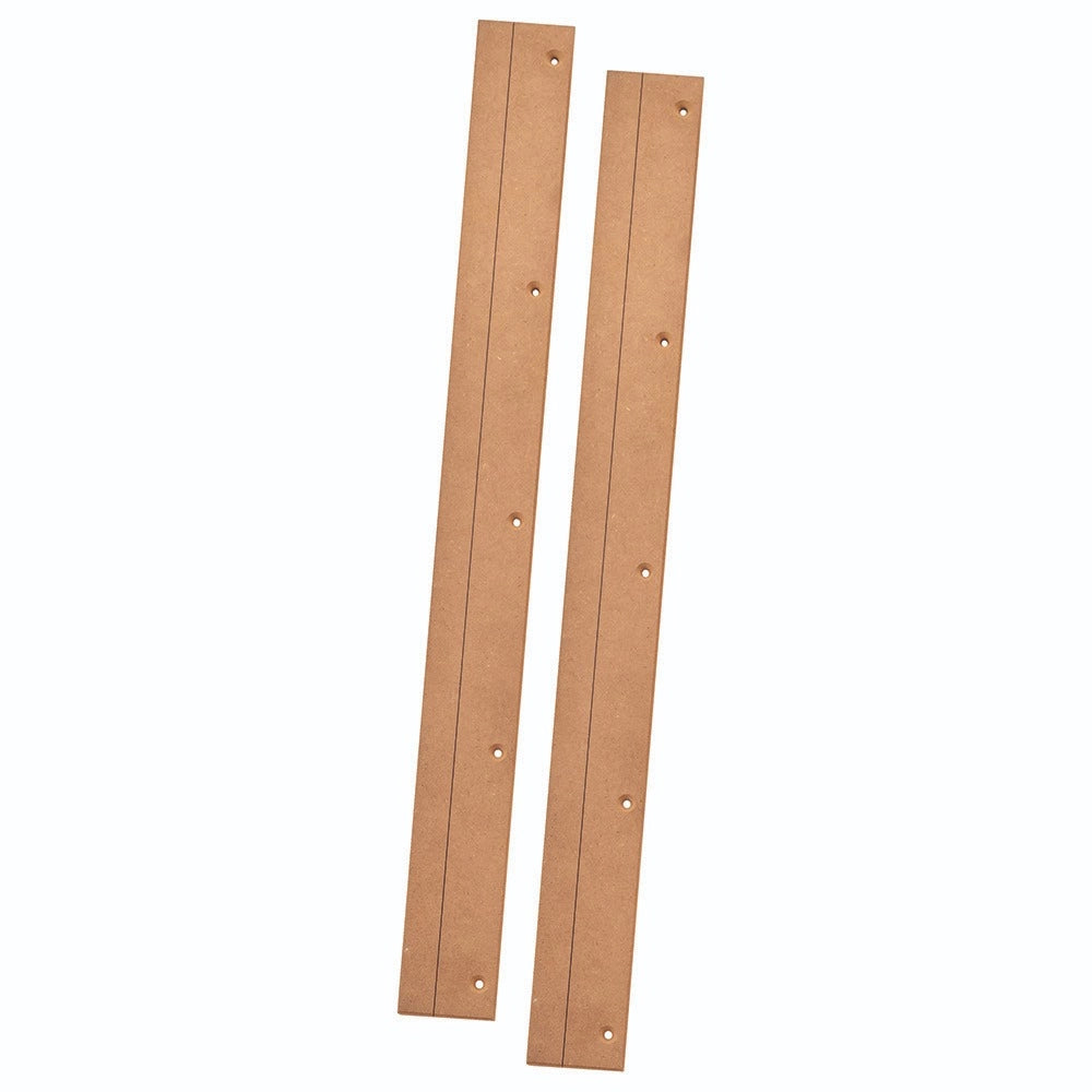 Replacement Zero-Clearance Inserts for Rockler Table Saw Crosscut Sled, 2-Pack