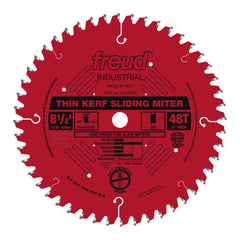 Freud LU91R010 10'' x 60T Thin Kerf Sliding Compound Miter Saw Blade