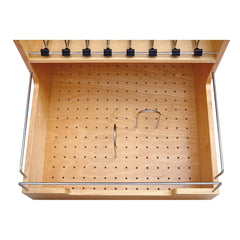 Base Cabinet Pullout Food Storage Container Organizer - Soft-Close 24 in.