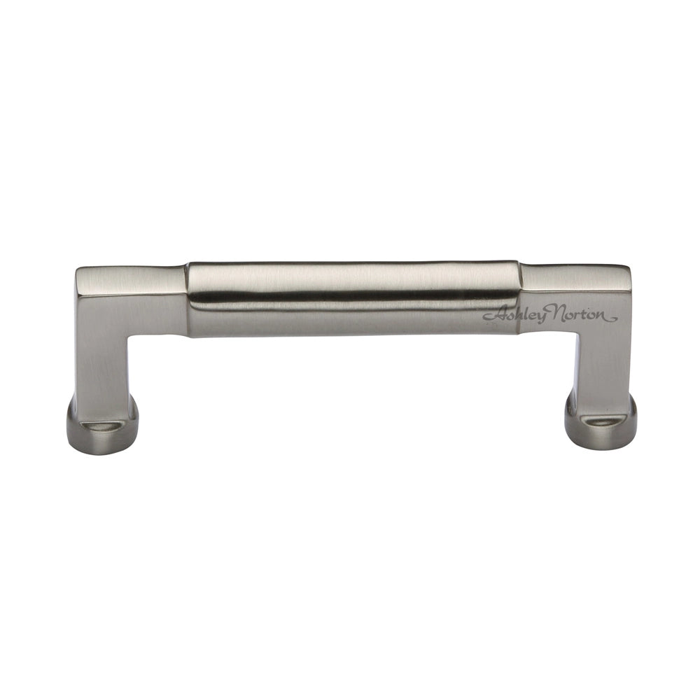 10-5/8''  Bauhaus Cabinet Pull, Satin Nickel