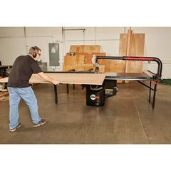 SawStop Industrial 7.5HP, 3ph, 480v Cabinet Saw with 52” Standard T-GlideRip Fence, Rails & Extension Table