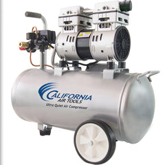 California Air Tools Ultra Quiet Air Compressor 8010, 1HP, 8-Gallon Steel Tank