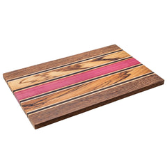 Exotic Hardwood Cutting Board Kit, 9-7/8''W x 16''L x 3/4'' Thick