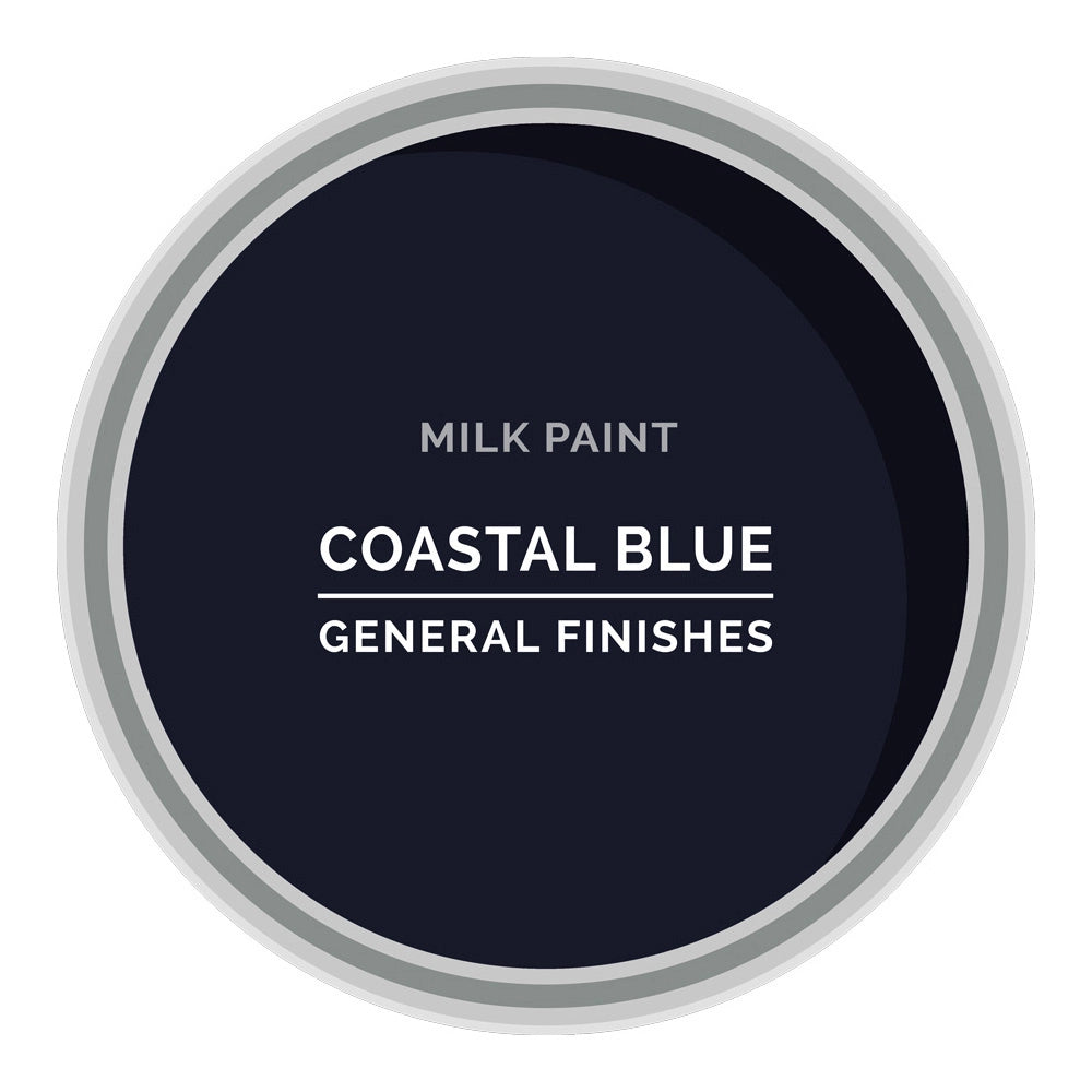 General Finishes Coastal Blue Milk Paint, Pint