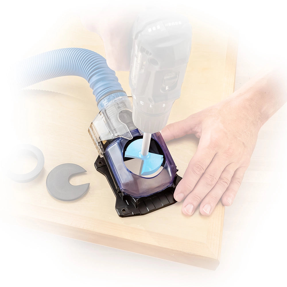 Dust Right Click-Connect Drill Dust Boot