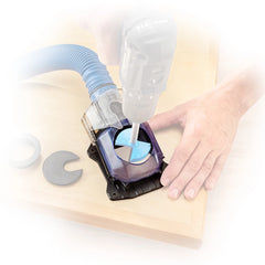 Dust Right Click-Connect Drill Dust Boot