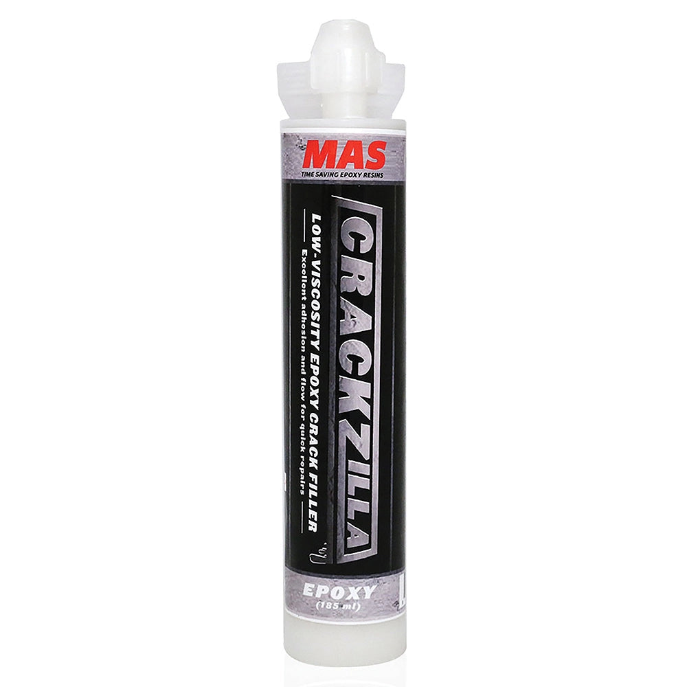 Crackzilla Low-Viscosity Epoxy Crack Filler, 185 mL Cartridge