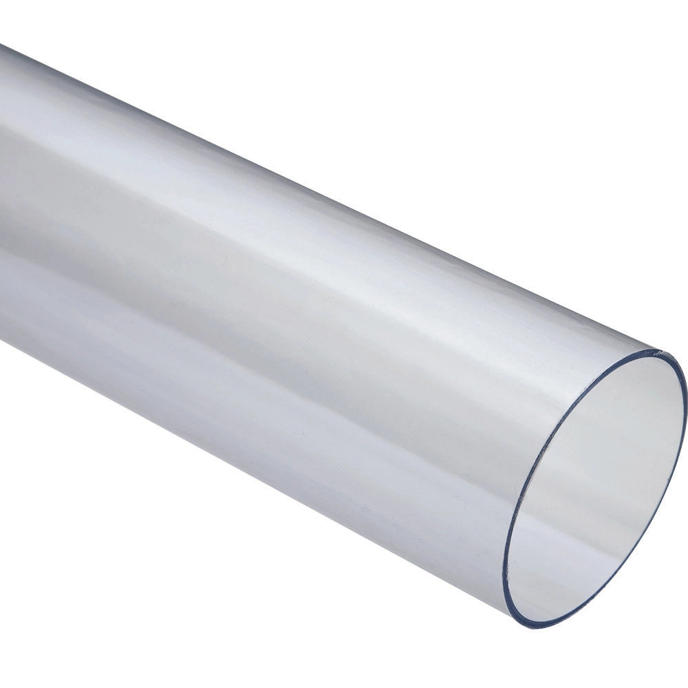 Dust Right Clear Dust Collection Pipe, 2-1/2'' x 36''