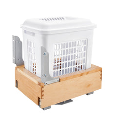 Rev-A-Shelf- Hamper Bottom Mount with Removable Polymer Bin for Bathroom/Vanity - 24 in.